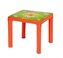 Stolik plastikowy czerwony