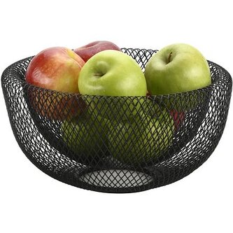 Košík na chléb a ovoce, Ø 25,5 cm, kov KESPER 90865