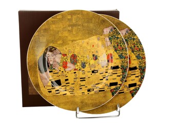 Komplet 2 talerze deserowe THE KISS CLASSIC inspired by Klimt