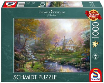 Puzzle PQ 1000 Thomas Kinkade Idealny dzień G3