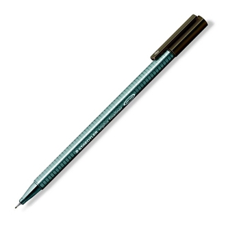 Liner, 0.3 mm, STAEDTLER "Triplus", dark brown