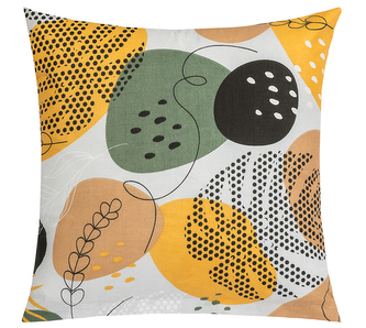 Polštářek ADÉLA - Oblázky béžová - 40x40 cm