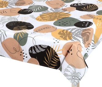 Ubrus ADÉLA - Oblázky béžová - 50x50 cm