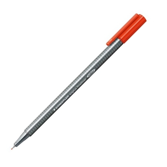 Liner, 0.3 mm, STAEDTLER "Triplus", pale red