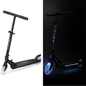 Spokey GO GLOW Svítící koloběžka, kolečka 120 mm Spokey GO GLOW Svítící koloběžka, kolečka 120 mm