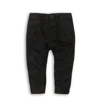 Kalhoty chlapecké s elastenem, Minoti, KID 5, černá - 122/128