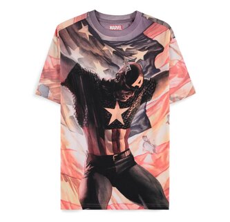 Pánské tričko Marvel|Captain America|Kapitán Amerika: Hrdina