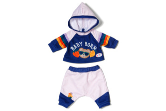 BABY born Teplákovka modrá, 43 cm TV