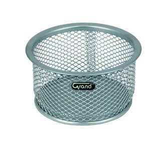 Pojemnik na spinacze GR-010S srebrny GRAND