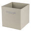 DOCHTMANN Box do kallaxu, úložný box manšestr, béžový 31x31x31cm
