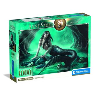 Puzzle 1000 elementów.  Compact Anne Stokes Collection Siren's Lament