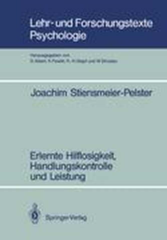 Erlernte Hilflosigkeit, Handlungskontrolle und Leistung