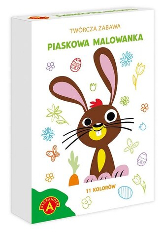 Malowanki piaskowe - Wielkanocny zajączek ALEX Malowanki piaskowe - Wielkanocny zajączek ALEX