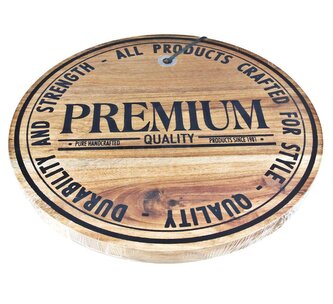 HIT Prkénko servírovací akátové dřevo 28 cm Cheese HT-24500765