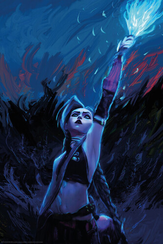 Plakát, Obraz - A.J., 61 × 91.5 cm