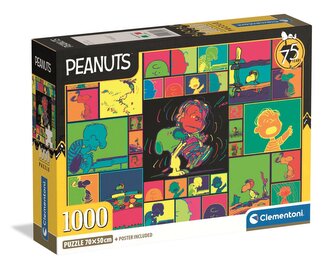 Puzzle 1000 elementów Peanuts Compact 37069