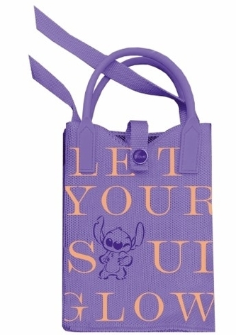 Disney Fashion. Torebka na ramię pastelowa. Purple. Stitch