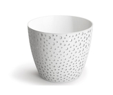 Plastový obal na květiny Vero 150, bílý