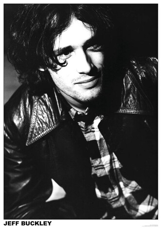 Plakát, Obraz - Jeff Buckley - Leather Jacket, 59.4 × 84.1 cm