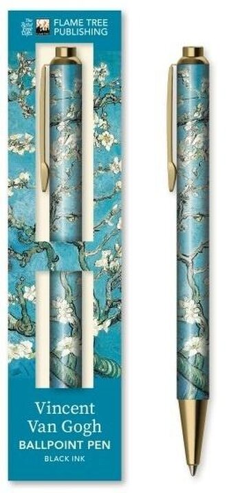 Długopis w pudełku Kwitnący migdałowiec van Gogh