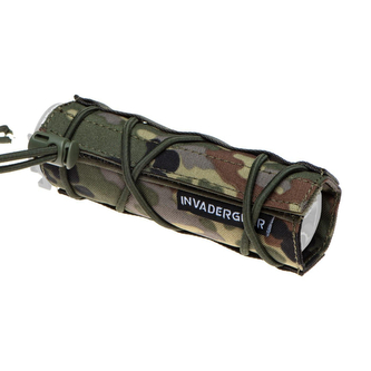 Pouzdro na tlumič Invader Gear Suppressor Cover 14 - flecktarn