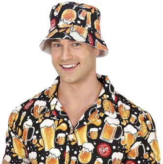 Klabouk s pivním potiskem - čepice