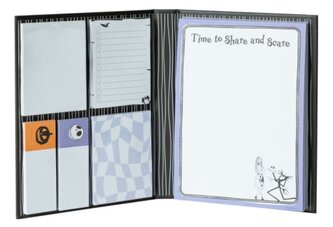 Poznámkový blok A6 s lepícími štítky Disney|The Nightmare before Christmas|Ukradené Vánoce: Jack Skellington (11 X 15,5 cm)