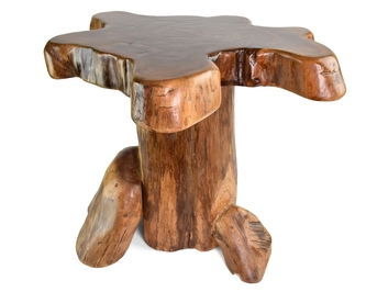 Kořenová dřevěná stolička Root Life  - var. G