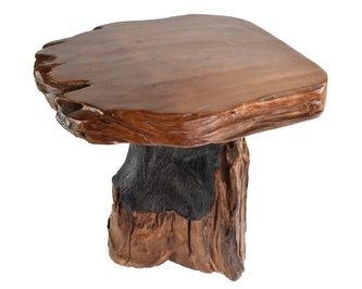 Kořenová dřevěná stolička Root Life  - var. J