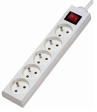 Konnoc DX-5FS 2m pětizásuvka s vypínačem