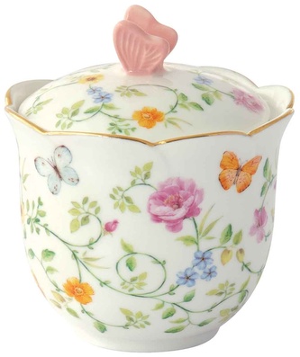 Porcelánová cukřenka Dancing Butterflies