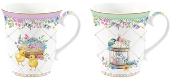 Porcelánové hrnky Spring Bloom