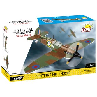 II WW Spitfire Mk. I N3200, 1:48, 146 k
