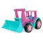 Gigant traktor ładowarka różowy