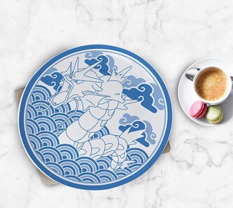 Talíř Talíř Pokemon - Japanese Style, (4x) 21 cm