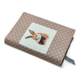 Obal na knihu Malý zajíček - velikost M Obal na knihu Malý zajíček - velikost M