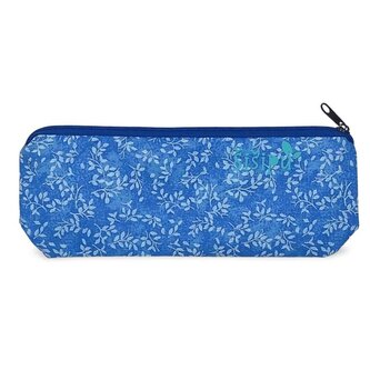 Penál / pouzdro na tužky, brýle a drobnosti Světle modré lístky Penál / pouzdro na tužky, brýle a drobnosti Světle modré lístky
