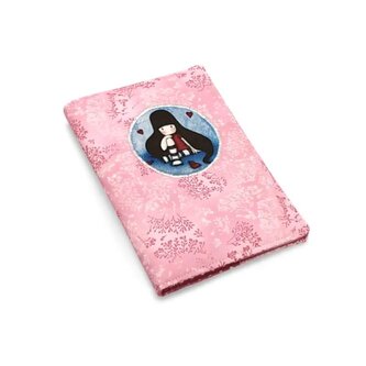 Obal na očkovací a zdravotní průkaz dítěte - Zamyšlená holčička Obal na očkovací a zdravotní průkaz dítěte - Zamyšlená holčička