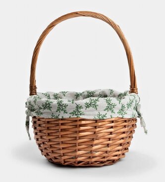 Košík | CONWALLIE | proutěný s podšívkou | 25x35cm | 724114