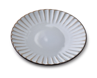 EVIE GREY Talerz deserowy 20xh2cm EVIE GREY Talerz deserowy 20xh2cm