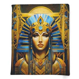 Rukáv na knihu - univerzální obal na knihu pro všechny velikosti knih - Egypt - Královna