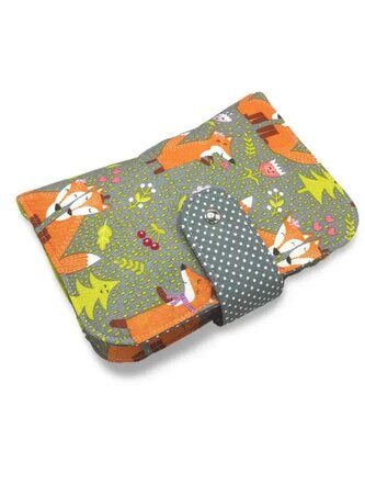 Plenkovník - organizér a pouzdro na pleny a vlhčené ubrousky -  Šedé lišky Plenkovník - organizér a pouzdro na pleny a vlhčené ubrousky -  Šedé lišky