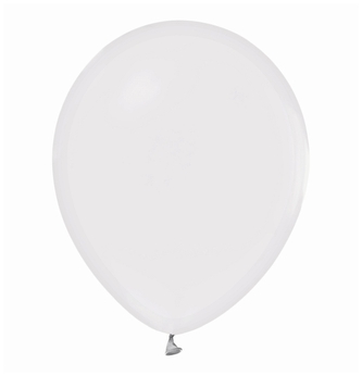 Balony Beauty&Charm, pastel białe 12" op. 50 szt., GoDan