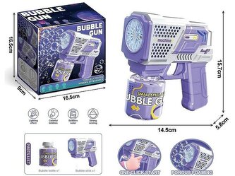 Pistolet do baniek na baterie