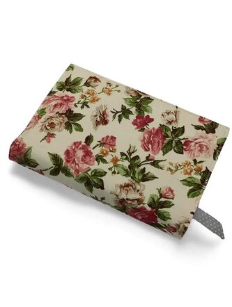 Obal na knihu Vintage Flowers - velikost M Obal na knihu Vintage Flowers - velikost M