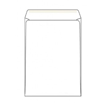 Vikpap - obálka samolepící s páskou B4, bílá, 250 × 353 mm - 250 ks