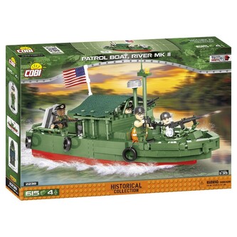 Vietnam War Patrol Boat River MK II, 1:35, 615 k, 4 f