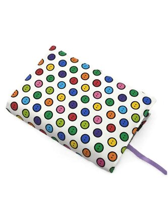 Obal na knihu Knoflíky - velikost M