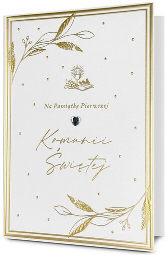 Karnet B6 Komunia