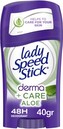 Lady Speed Stick Deodorant Derma+Care Aloe 40g